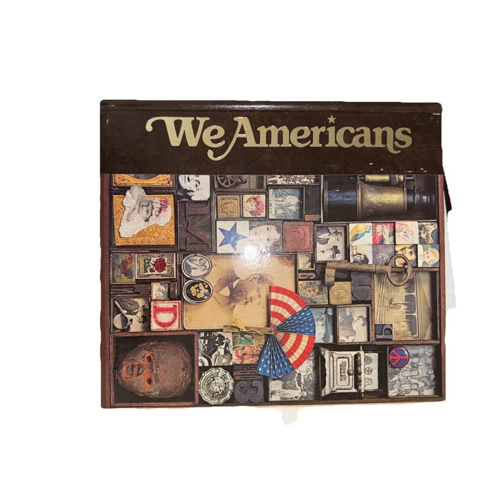 We Americans National Geographic Society Hardcover History Book Vintage 1975